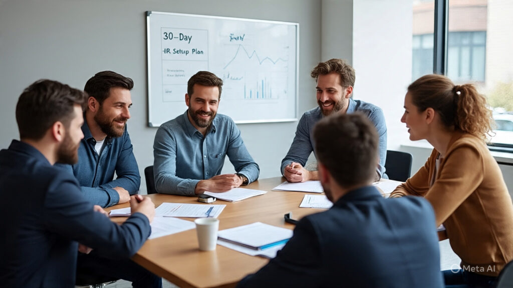 30-Day HR Setup Plan for Founders